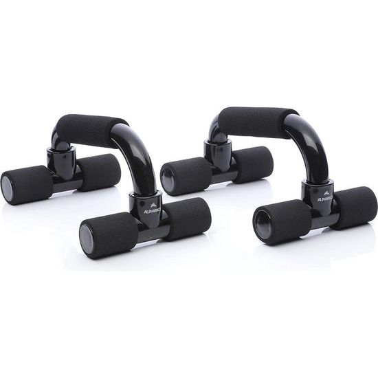 Push-up bars - push-upgrepen in set van 2 - antislip handgrepen push-ups - pushup bars voor spiertraining en krachttraining in zwart