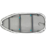 Table Strijkplank - Draagbare reisstrijktafel, kleine strijkstandaard, opvouwbaar voor ruimtebesparende opslag, stevig metalen frame, 100% katoenen hoes, 73 x 31 cm