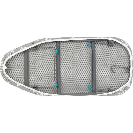 Table Strijkplank - Draagbare reisstrijktafel, kleine strijkstandaard, opvouwbaar voor ruimtebesparende opslag, stevig metalen frame, 100% katoenen hoes, 73 x 31 cm