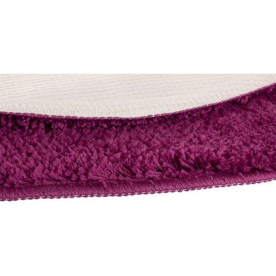 Brandsseller Badmat ca 70 x 80cm badmat Hartje Lila