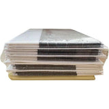 Opbergdozen met deksels, 3-pack, opvouwbare opbergbak met handvat, voor het, 45x30x30cm