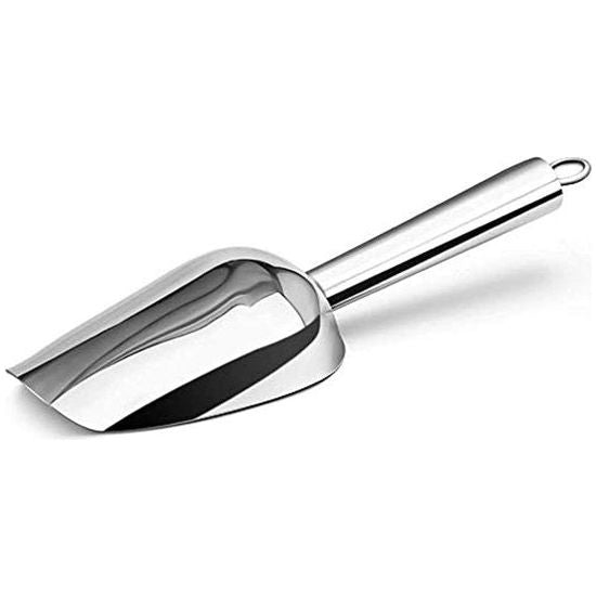 IJsschep, 3-delige set, roestvrij staal, afweegschep, meelschep, voederschep, zakschep, vulschep voor keuken, bar, buffet, feest, tuin, veelzijdig en vaatwasmachinebestendig, 3/5/8 oz