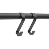 Towel Ladder, Towel Rack, Towel Rack, Clothes Rack, 5 Removable Hooks, 60 x 177 cm, for Bath Towels, Clothes, Blankets, Newspapers, Space Saving, Sturdy, Industrial Style EBG60CJ01