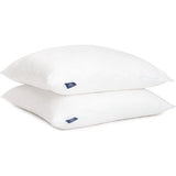 Hoofdkussen om te slapen, set van 2, luxe zacht verkoelend hoofdkussen, ademende polyesterbol-microvezelvulling, machinewasbaar, in hoogte verstelbaar slaapkussen (wit, 65 x 65 cm)