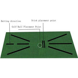 Golf trainingsmat, chipping hitting trainingsmat voor swingdetectie, golf swing mat, draagbare golf trainingshulp kit, 60 x 30 cm golf trainingsmat voor binnen en buiten, swing oefenmat (3)