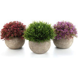 Kunstmatige planten, kunstgras, bonsai, kunstbloemen, decoratie, kunststof heesters, bloemenarrangementen voor thuis en op kantoor, , desktop-bonsai., klein