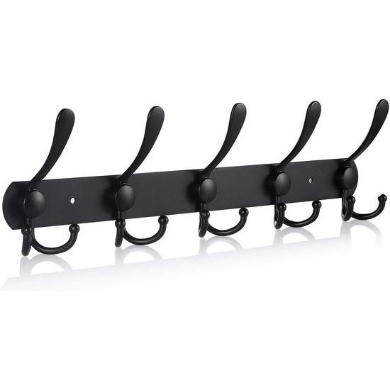Coat Rack, Stainless Steel Coat Hooks, Towel Hooks, Bathrobe Hooks, Coat Rack, Approx. Max. Load 30 kg