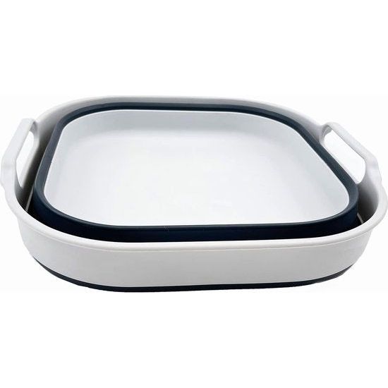 10L opvouwbare schotelpan - opvouwbare spoelbak - draagbare afwaskuip - ruimtebesparende keukenopslag (grijs/leigrijs) 10L opvouwbare schotelpan - opvouwbare spoelbak - draagbare afwaskuip - ruimtebesparende keukenopslag (grijs/leigrijs)