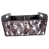 Grote kofferbaktas van polyester, 57 x 35 x 30 cm, auto-organizer met klittenband, accessoire voor kofferbak, opvouwbare tas, boodschappentas, opvouwbaar box-organizersysteem, draagtas