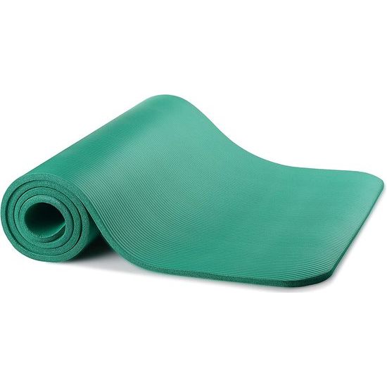 Essentials yogamat, 1,27 cm, extra dik, scheurbestendig, met draagriem