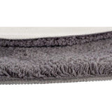 Brandsseller Badmat ca 70 x 80cm badmat Hartje Grijs