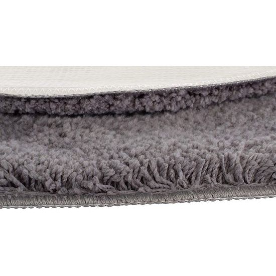 Brandsseller Badmat ca 70 x 80cm badmat Hartje Grijs