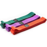 Premium weerstandsbanden/weerstandsbanden met stof [als fitnessband en fitnessbandenset + tas en videocursus], fitnessband bijvoorbeeld als optrekhulp voor dames en heren