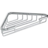 Krom Corner Storage Basket, Chroom, 13 x 3 cm, Chroom, 13 x 3 cm