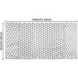 2 stuks wasmachine-stofhoezen, multifunctionele wasmachine stofdicht, wasmachine-opbergtas, stofdicht voor koelkasten en wasmachines, met opbergtas, 130 x 55 cm