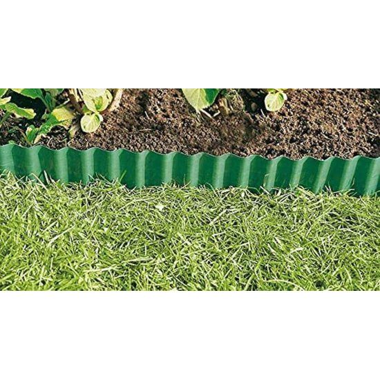 Gazon rand Kunststof, antraciet-Nelson garden bloembed rand-gazon rooster kunststof (15x900 cm)