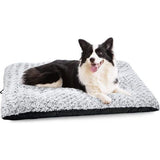 Hondenkussen, middelgrote en kleine honden, Hondenkussen, Wasbaar, knuffelig Pluche hondenmat, antislip hondendeken, Hondenkussen, opvouwbare hondenmand voor honden en katten (74 x 53 x 7 cm)