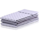 set van 10 keukendoeken 50x70 cm, met ophanglus, 100% katoen, hoogwaardige theedoeken, Set van 3