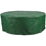 Beschermhoes voor tuinmeubilair, waterdicht, groen, 70 x 180 x 120 cm (voor tuintafel)