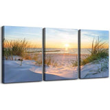 Muurschildingen woonkamer, modern, canvas, decoratie, natuur, landschap, ophangen zonder boren, afbeeldingen met lijst, slaapkamer, photos, strand, zonsopgang, badkamer, decoratie, afbeelding, 3-delige afbeeldingen voor de keuken