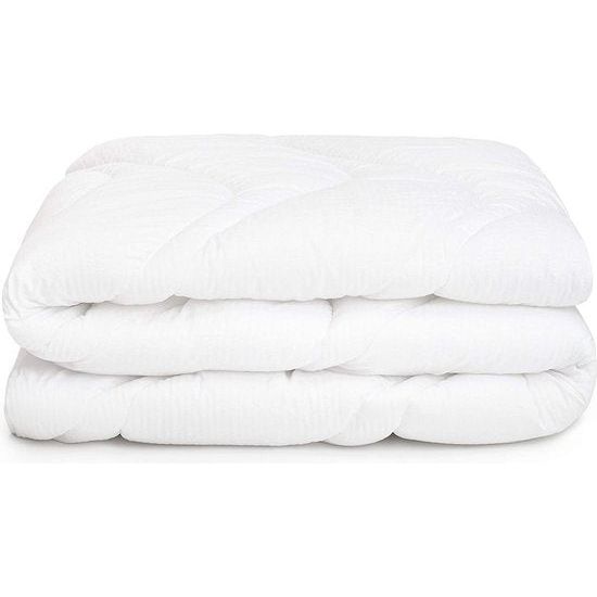 FABSY Simpelweg schoon dekbed - ademend dekbed 155 x 220 cm - zware all-season deken 350g / m2 - Seersucker reliëf microvezel - wasbaar dekbed