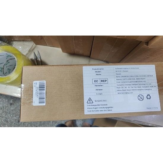 Koelkastorganizer, doorzichtige koelkastopbergdoos, uittrekbare instelbare koelkastbox met handvat, koelkastlade-organizer voor koelkast, kasten, voorraadkast