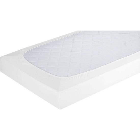 Hoeslaken, 180x200 cm, 100% katoen, 180 g/m², matrashoogte 20 cm, wit Vertaling: Fitted sheet, 180x200 cm, 100% katoen, 180 g/m², matrashoogte 20 cm, wit