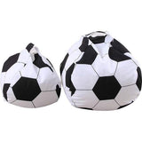 opbergzak voor speelgoed, gestreepte zitzak, opbergtas.