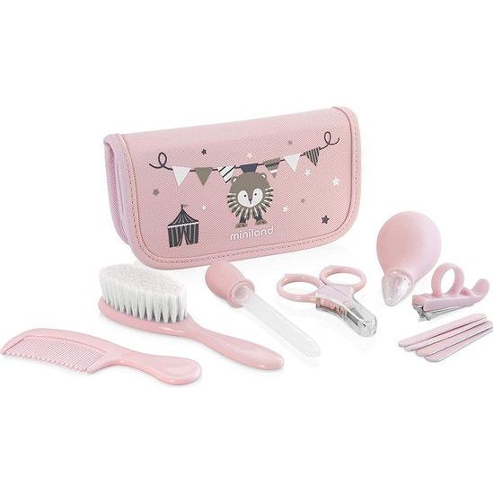 Complete babyverzorgingsset voor thuis en op reis, roze