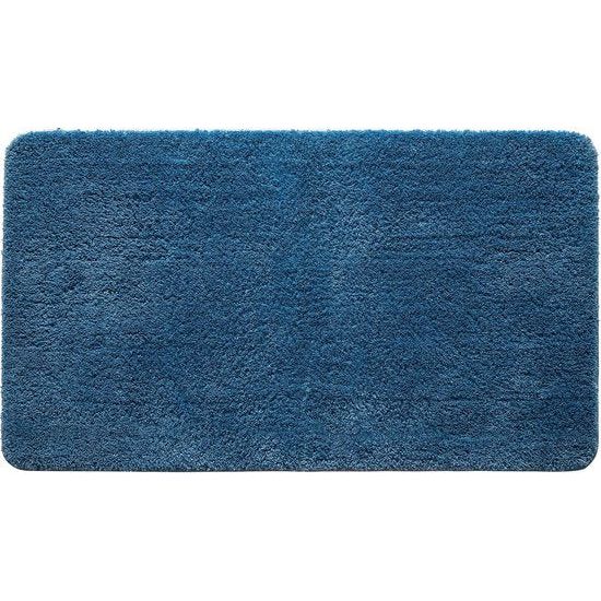 Badkamermat,blauw, microvezel