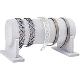 Sieradenstandaard Afneembare hoofdband Haarband Haarspeldhouder Organisator Fluwelen T-Bar Displaystandaardhouder voor kettingen, armbanden, halskettingen Showcase