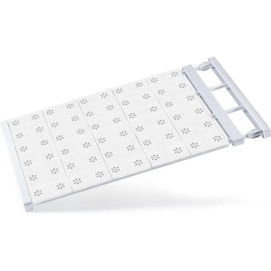 Verstelbare kastscheider, kledingkast, uittrekbare kast, kledingkast, plankverdeler voor badkamer, keuken, schoenenkast, kledingkast (uitbreidbare lengte 60/100 cm)