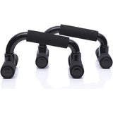 Push-up bars - push-upgrepen in set van 2 - antislip handgrepen push-ups - pushup bars voor spiertraining en krachttraining in zwart