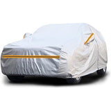 Auto delen, 6 lagen, waterdicht, waterdicht, complete garage, stofdicht, auto delen, buiten, voor terreinwagens (510 x 193 x 150 cm)