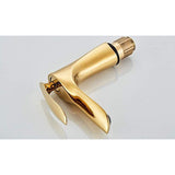 Wastafelkraan Goud Chroom Messing Eengreeps Wastafelmengkraan