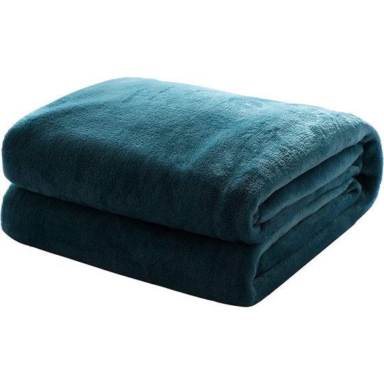 Knuffel deken pluizig extra zachte en warme vloeren flanel fleece deken, rimpels resistent/anti-verkleuring als SOFHADE hoek of bed surfen, Größe:150 cm x 200 cm, Farbe:Dunkelgrün