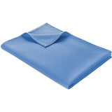 Deken van katoen, wafelpiqué, lichte knuffeldeken van 100% katoen, luchtige plaid, veelzijdig inzetbaar, onderhoudsvriendelijke deken, Marina, 150 x 200 cm