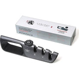 Professionele messenslijper, eenvoudige messenslijper met verstelbare hoekknop, Japanse multifunctionele keukenmessenslijper en polijstmachine