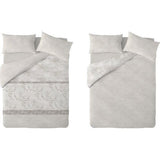 Beddengoedset microvezel dekbedovertrek 135/150 (240 x 220 cm) - inclusief 2 kussenslopen 70 x 40 cm natuurlijke kleur