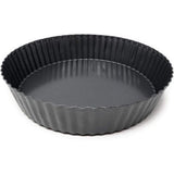 Quichevorm - taartbodemvorm - gegolfde bakvorm voor taarten - koolstofstaal - antiaanbaklaag - Ø 32 cm