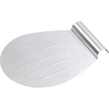 Pizzaschep roestvrij staal, pizzaschep roestvrij staal, pizzaschuiver, pizzaschep voor pizzasteen, taarten, flambee, quiches, pizza's en nog veel meer