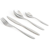 Compleet servies voor 6 personen, 18 bestek, 24 delig, Amefa, opaalglas, uniek, standaard