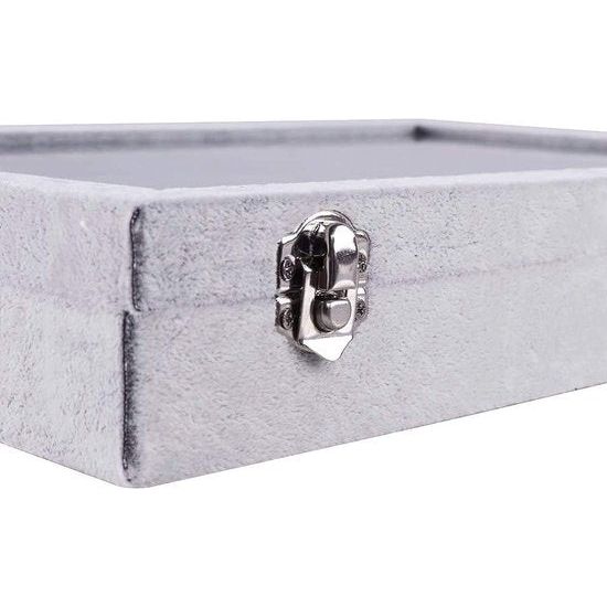 Sieradenopberger,grijs,35 x 24 x 4,5 cm