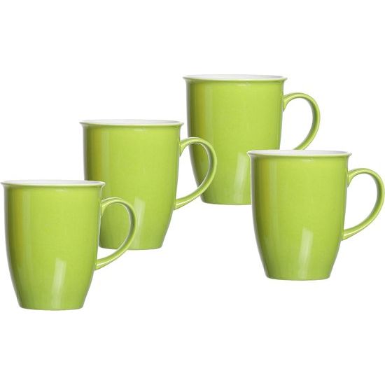 Koffiemokset Doppio, 4-delig, groen