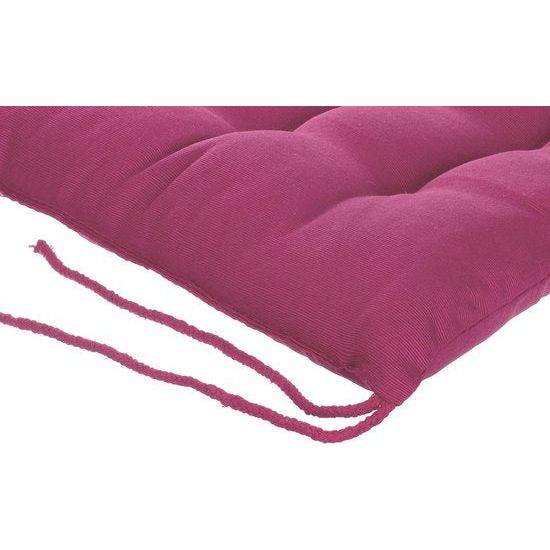 Stoelkussen / tuinzitkussen met 9-punts stiksel in verschillende uitvoeringen