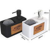 Keuken Zwart - Keuken Zeepdispenser - Chill House Sink Organizer - Keuken Zeep Dispenser - Keuken Sink Organizer - Keuken Organizer