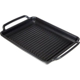 grillplaat gegroefd Solid + Teflon Classic gecoat 40 x 28 cm