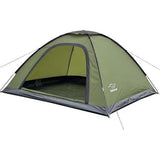 Campingtent voor 4 personen, licht, stabiel, waterdicht, 4-persoons koepeltent - ventilatiesysteem, muggenbescherming