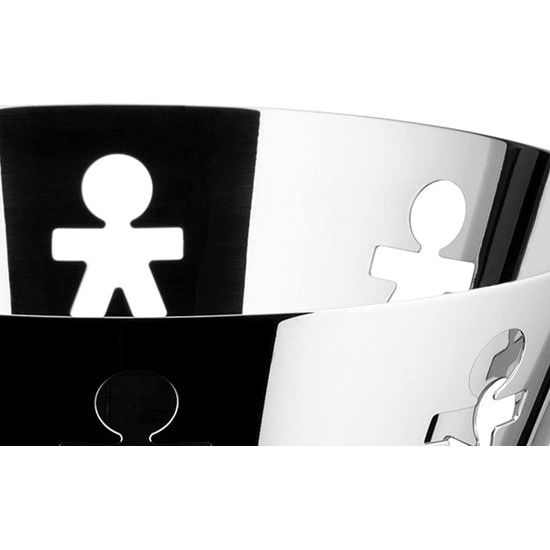 schaal rond, roestvrij staal gepolijst, 20.5 cm