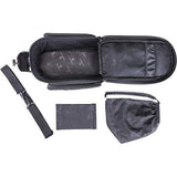 Fietsdragertas Transporttas achter Bagagetas Waterdicht Zwart Opvouwbaar Zijvakken 9-12 L met regenhoes